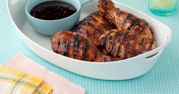 Chicken or Steak with Balsamic BBQ Sauce