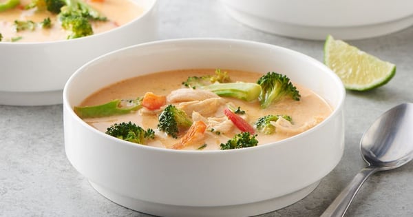 Quick Coconut Curry Soup