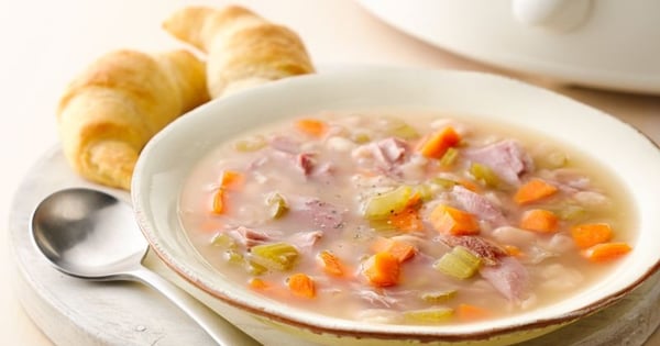Easy Slow-Cooker Ham Bone Soup