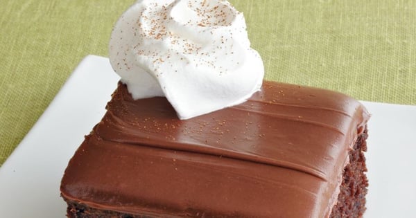 Mexican Chocolate Sheet Cake