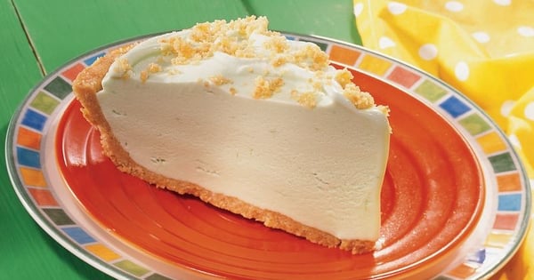 Tropical Lime Ice Cream Pie