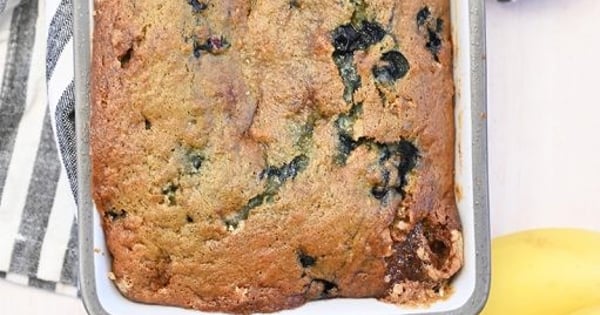 Blueberry Banana Bread