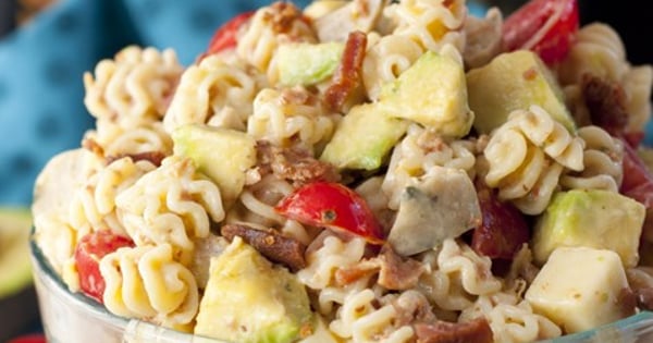 Chicken Club Sausage Pasta Salad