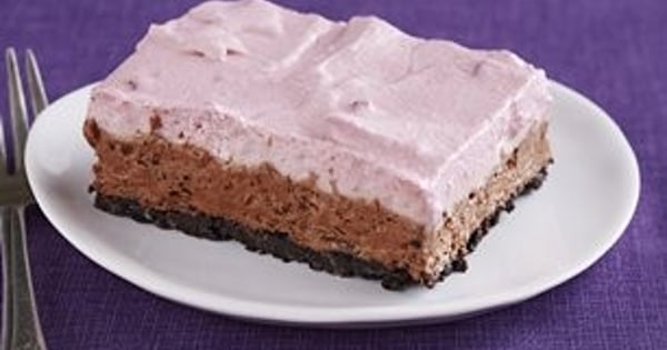 Chocolate-Raspberry Mousse Dessert