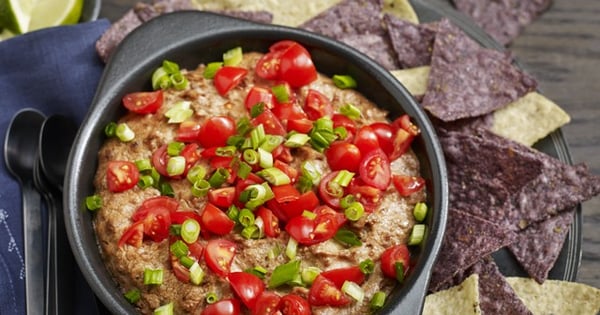 Cheesy Refried Bean Dip