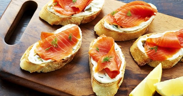 Jalapeño and Smoked Salmon Topper