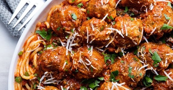 Our Favorite Spaghetti and Meatballs