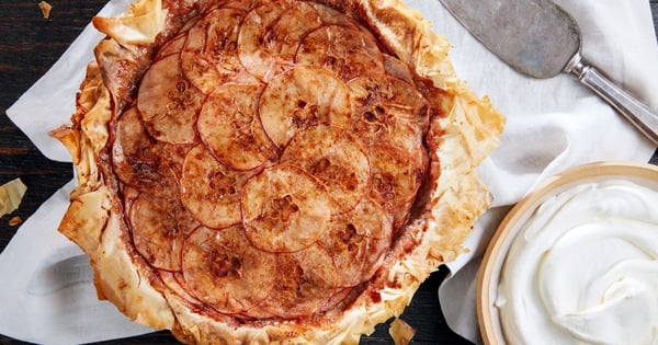 Layered Apple Pie With Phyllo Crust