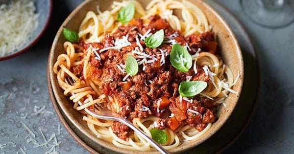 Perfect spaghetti bolognese
