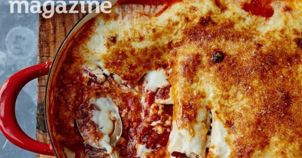 Roasted red pepper, sundried tomato and ricotta cannelloni