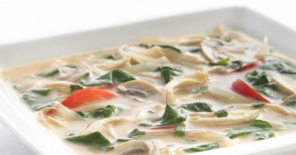 Healthified Thai Chicken Soup