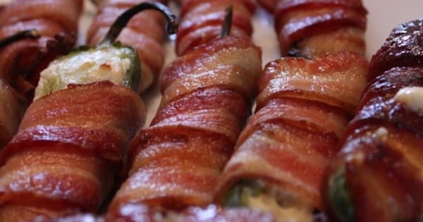 Grilled Bacon Jalapeno Wraps