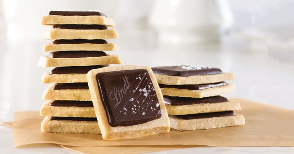 Classic Lindt Shortbread with Sea Salt