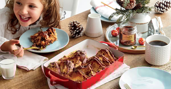 Lindt Panettone Baked French Toast