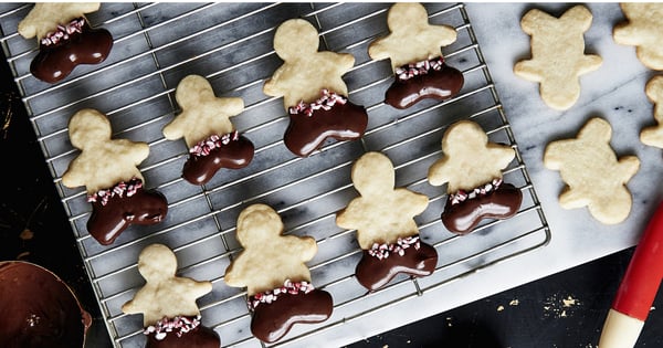 Chocolate-Dipped Sugar Cookies