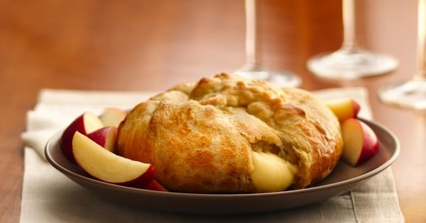 Crescent-Wrapped Brie