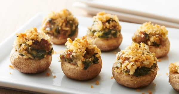 Easy Stuffed Mushrooms