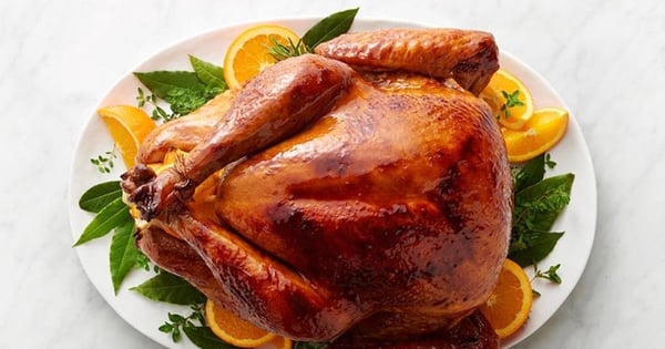 Maple-Bourbon-Brined Turkey
