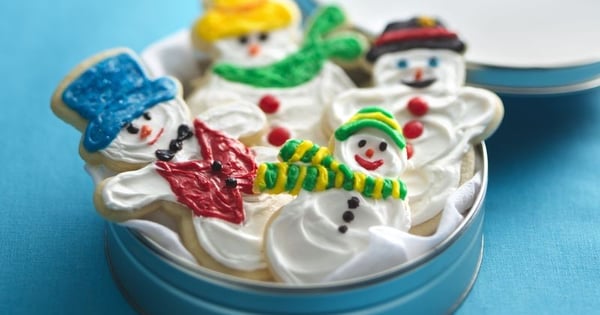 Snowman Cookie Friends