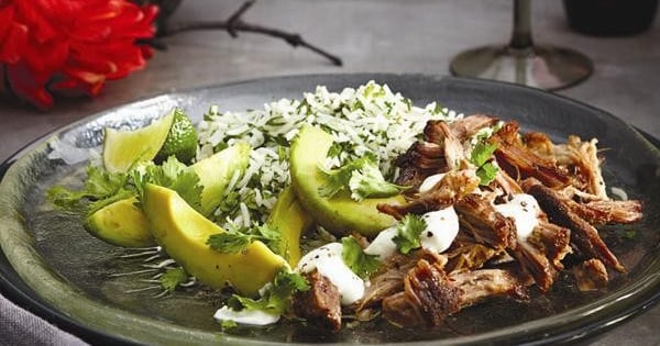 Juicy pork carnitas