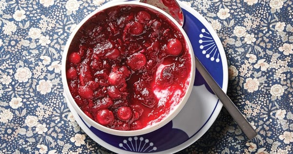 Sangria Cranberry Sauce