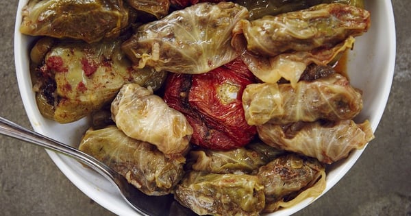 Armenian Stuffed Cabbage (Dolmas)
