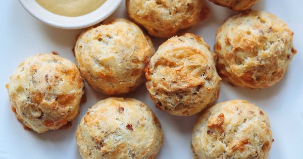 Nut and Cheese Gougères