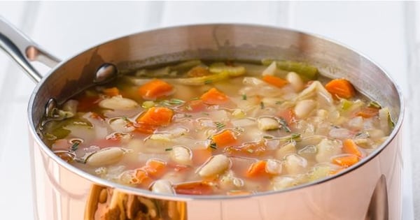 Tuscan White Bean & Vegetable Soup