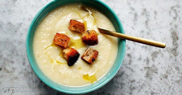 Celeriac and Truffle Soup