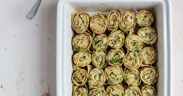 Crêpes Filled with Sauerkraut