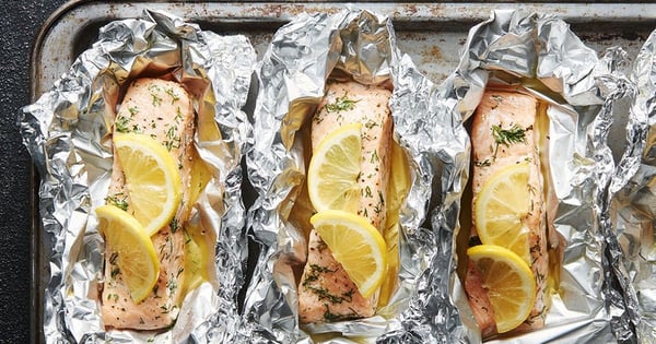 Lemon-Herb Salmon Foil Packs