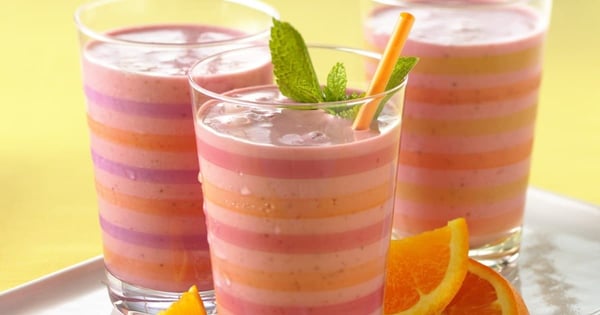 Strawberry Orange YOP Smoothie