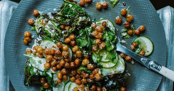 Deconstructed Falafel Salad