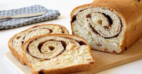 Cinnamon Raisin Swirl Bread