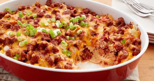 Creamy Ground Beef Noodle Casserole
