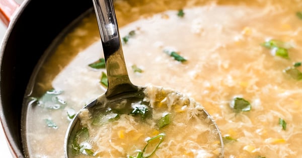 Comforting Chicken Corn Soup