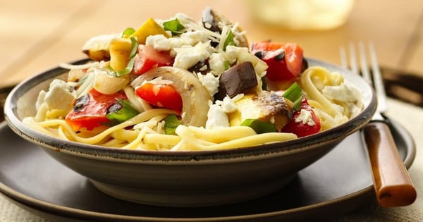 Grilled Summer Vegetable Pasta