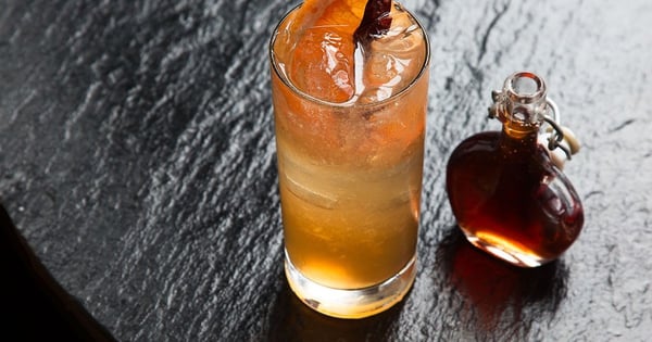 Chile-Pomegranate Paloma