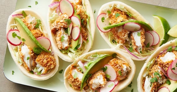 Air Fryer Fish Tacos