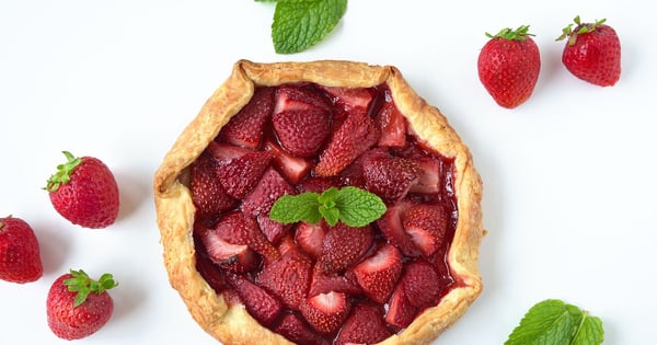 Fresh Strawberry Galette