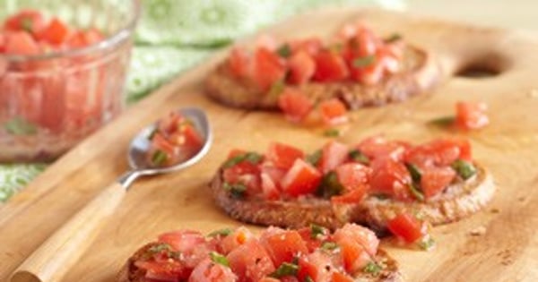 Quick Bruschetta for Two