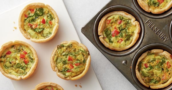 Veggie Lover's Mini Quiche