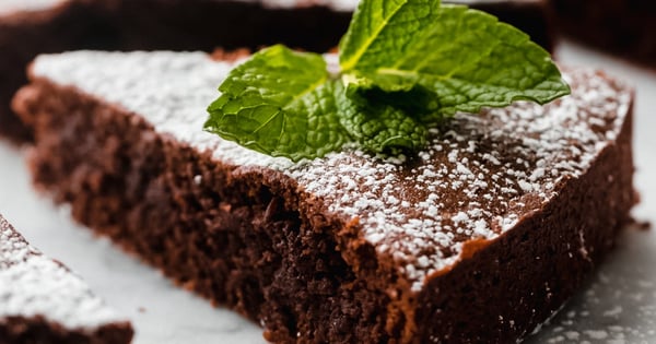 Flourless Chocolate Cake (Caprese Cake)