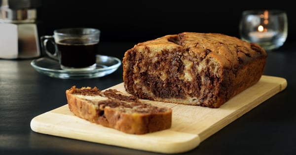 Vegan Marbled Banana Bread