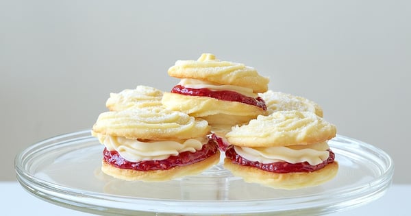 Viennese Whirls Biscuits