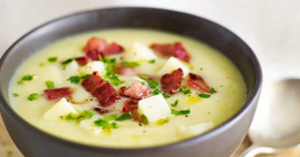 Potato and leek soup