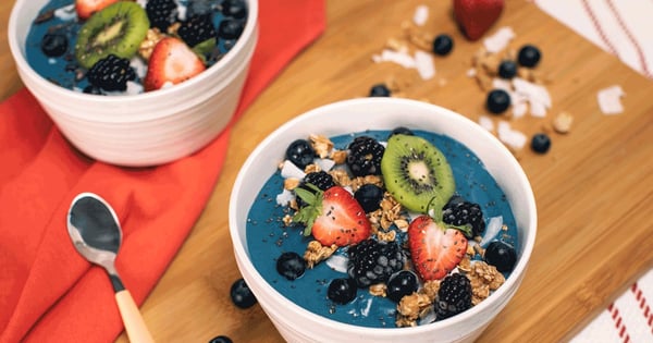 Tropical Blue Smoothie Bowl