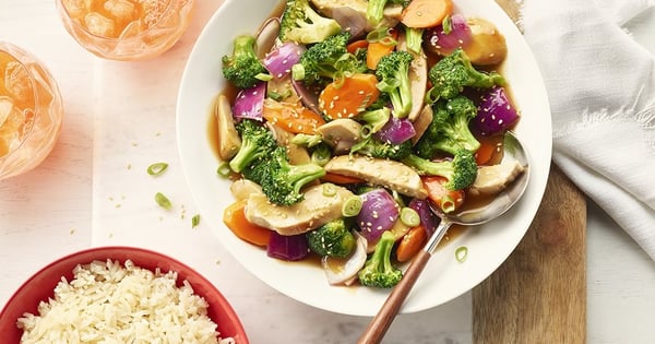 Honey Garlic Chicken Stir-Fry