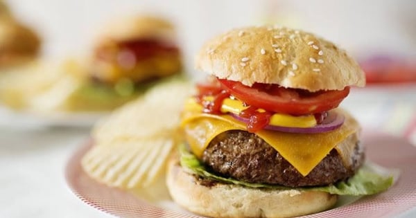 Classic Burger with Homemade Burger Buns