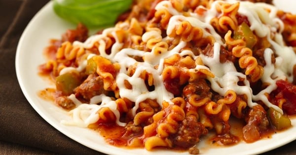 Skinny Skillet Lasagna